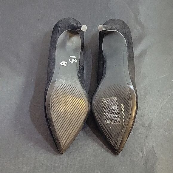 H&M WOMEN"S POINTED TOE LOW KITTEN HEEL DRESS PUMP - Picture 8 of 14